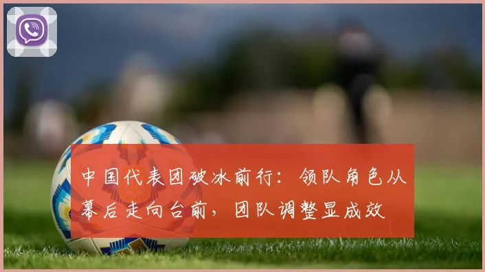 中国代表团破冰前行：领队角色从幕后走向台前，团队调整显成效